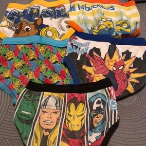 Toddler boys underwear